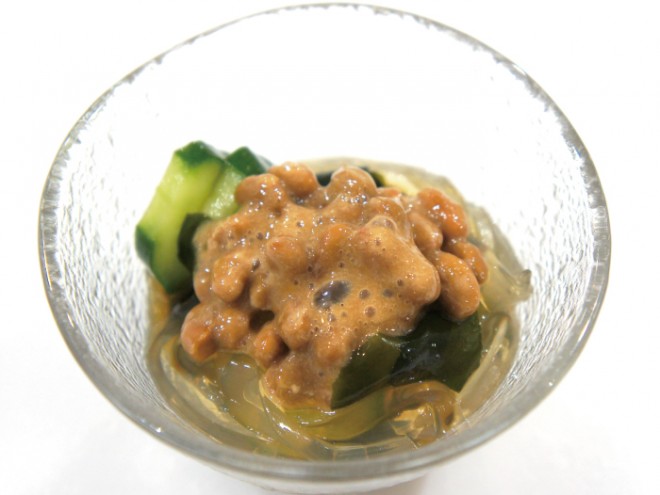 納豆ところてん中華ダレ