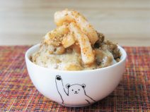 カクテキごま納豆ご飯