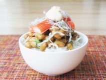 納豆ちりめんカニカマご飯