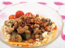 マーボー豆腐茄子納豆そうめん