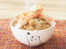 カニカマ納豆マヨご飯