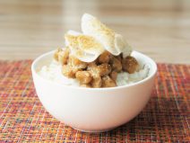 かぶと納豆のご飯