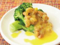 かぼちゃとブロッコリー納豆