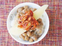 数の子キムチ納豆ご飯