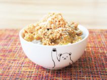 チーズたらこ納豆ご飯