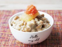 明太子数の子納豆ご飯