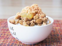 たらこ数の子納豆ご飯