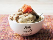 明太子海苔醤油納豆ご飯