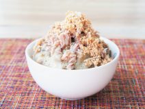 シーチキンとチーズたらこ納豆ご飯