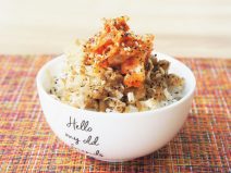 しそキムチかつお納豆ご飯