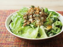 ねぎ油わさびおろし納豆サラダ