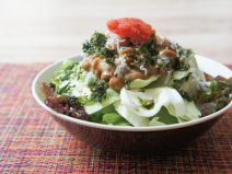 島みかんスパイス海苔じゃこ納豆明太子オリーブサラダ