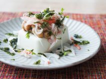 韓国のりブロッコリースプラウトかにかま納豆枝豆豆腐