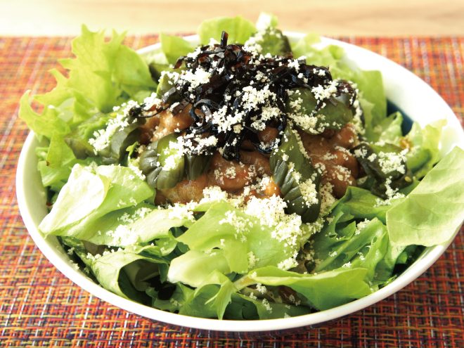 青きゅうりとチーズ昆布納豆サラダ 納豆アレンジレシピ