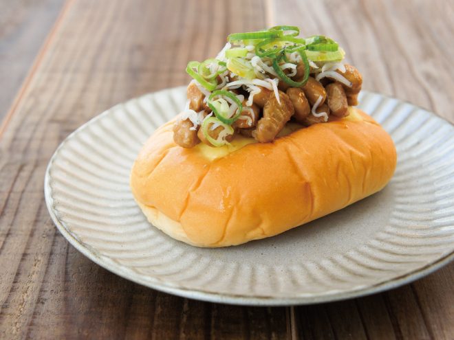 ジャコねぎ納豆ゆずポンまよパン