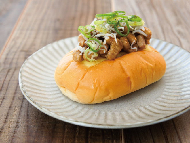 ジャコねぎ納豆ゆずポンまよパン