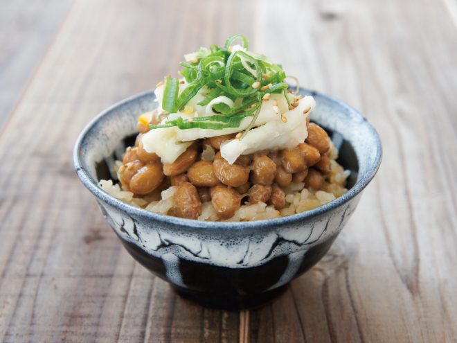 割干ゆず大根ねぎ納豆炊き込みご飯