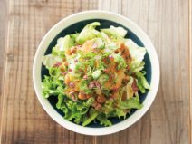 大根おろし梅ねぎ納豆サラダ