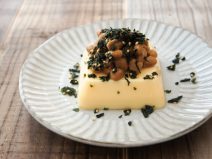 ザクザクわかめ納豆たまご豆腐
