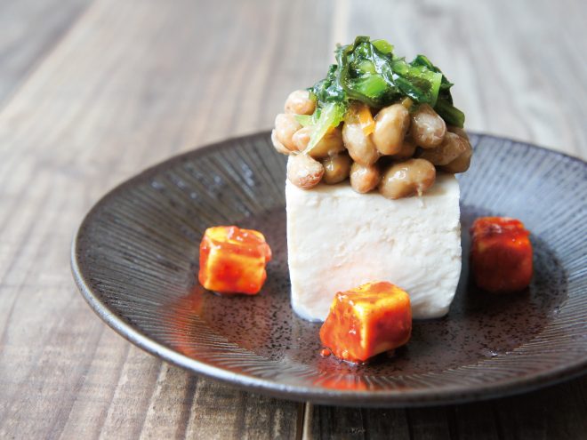 野沢菜こんぶ納豆冷奴クリームチーズキムチ
