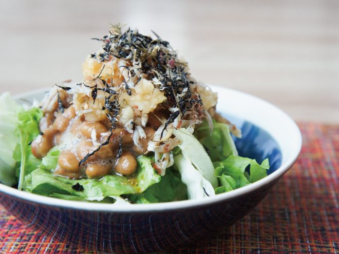 しらす大根納豆ひじきサラダ｜簡単納豆レシピ