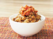 キムチおろし納豆ご飯