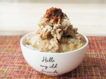 豚の甘辛炒め納豆ご飯