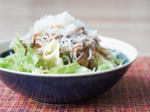 らっきょう納豆ジャコオニオンサラダ