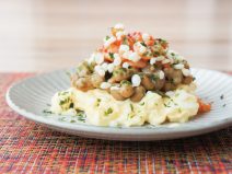 納豆つぶ貝チャンジャ天たまごサラダ