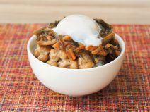 温玉松前漬け納豆ご飯