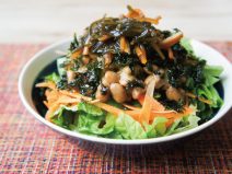 韓国のり納豆松前漬けサラダ