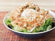 天玉かつおスパイス納豆サラダ