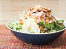 じゃこ胡麻納豆サラダチキン