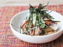 一品納豆～一味マヨねぎ焼きイカ