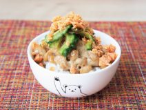 ゴーヤと納豆の鮭ご飯