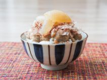 かつお醤油数の子納豆麦ご飯