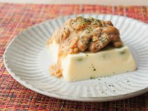 なめ茸わさび納豆えだまめ卵豆腐