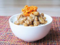 ウニクラゲ納豆ご飯