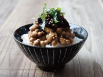 しそ昆布納豆麦ごはん