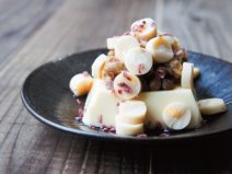 チーカマ梅納豆たまご豆腐