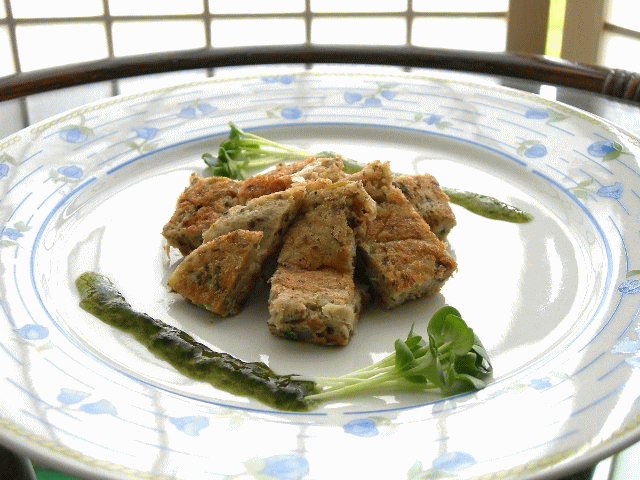 納豆とじゃがいものソテー